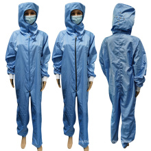 Dust Free Static Protection ESD Garment Anti-static Safety Work Coverall for Cleanroom